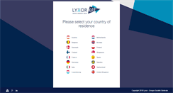 Desktop Screenshot of lyxoretf.com