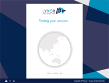 Tablet Screenshot of lyxoretf.com