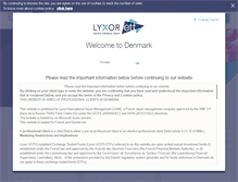 Tablet Screenshot of lyxoretf.dk