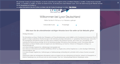 Desktop Screenshot of lyxoretf.de
